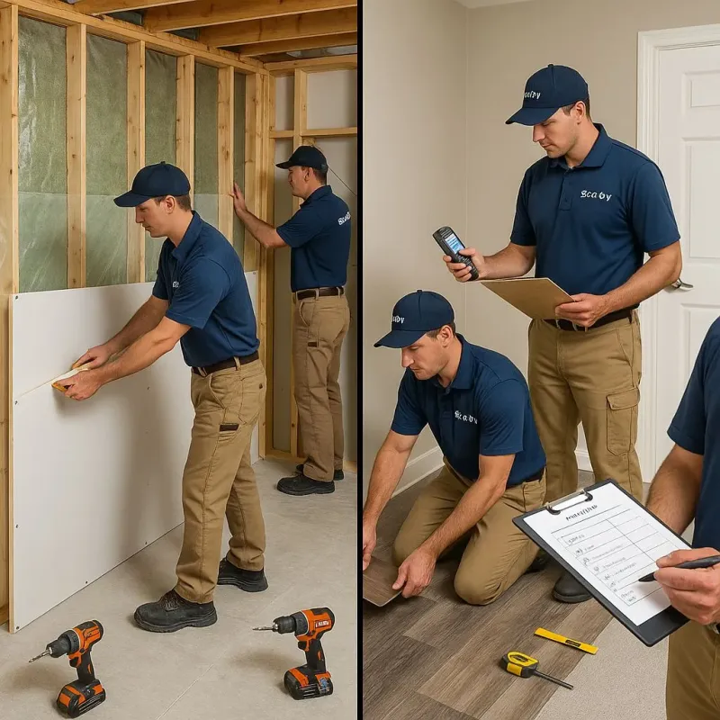 Repairs and Reconstruction process in Rutherford County, TN