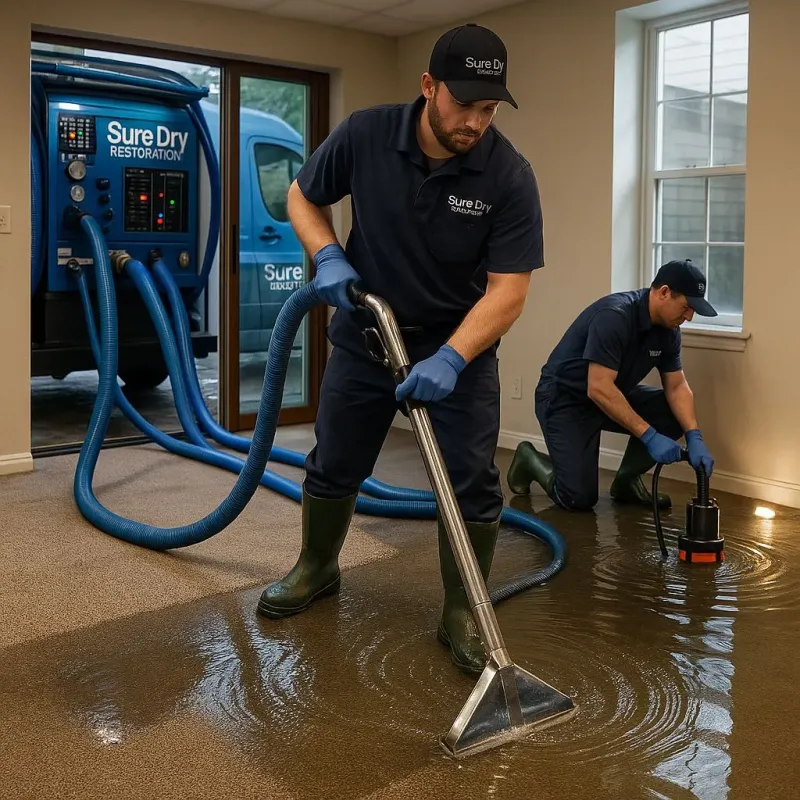 Water Extraction and Removal process in Rutherford County, TN